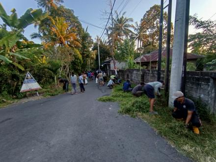 Gotongroyong Serangkaian Kegiatan Kulkul PKK, Bulan Bung Karno ke-VII dan Hari Lingkungan Hidup Sedu